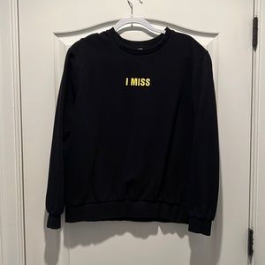 ElevenParis, black sweatshirt